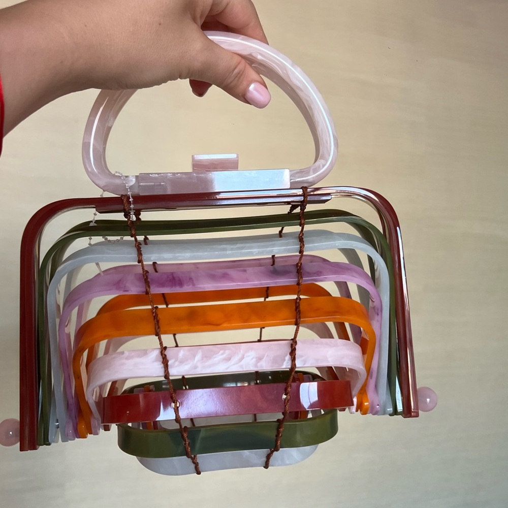 Cult Gaia Rainbow Bag